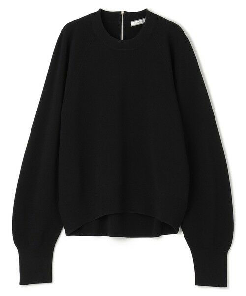 BEIGE, / ベイジ, ニット・セーター | 【洗える】LAURA / ドライタッチバックジップニット | 詳細7