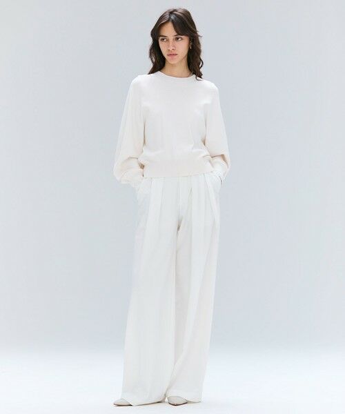 BEIGE, / ベイジ, ニット・セーター | 【洗える】LAURA / ドライタッチバックジップニット | 詳細14