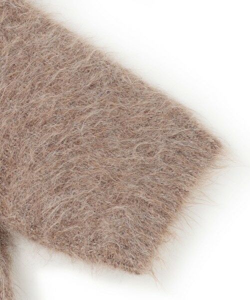 BEIGE, / ベイジ, ニット・セーター | SENECA / アルパカウールショートシャギーニット | 詳細7