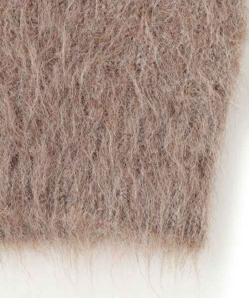 BEIGE, / ベイジ, ニット・セーター | SENECA / アルパカウールショートシャギーニット | 詳細8