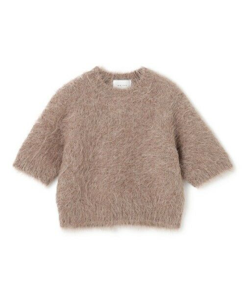 BEIGE, / ベイジ, ニット・セーター | SENECA / アルパカウールショートシャギーニット | 詳細4
