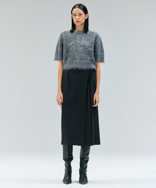 BEIGE, / ベイジ, ニット・セーター | SENECA / アルパカウールショートシャギーニット | 詳細10