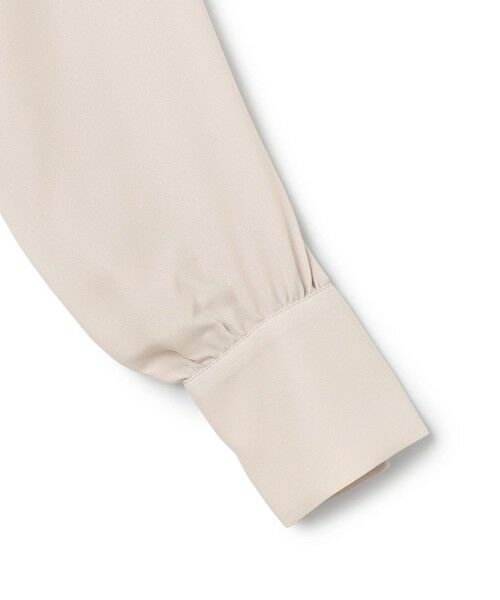 BEIGE, / ベイジ, ニット・セーター | 【WEB限定・洗える】LECERF / 異素材ドッキングストレッチニット | 詳細5