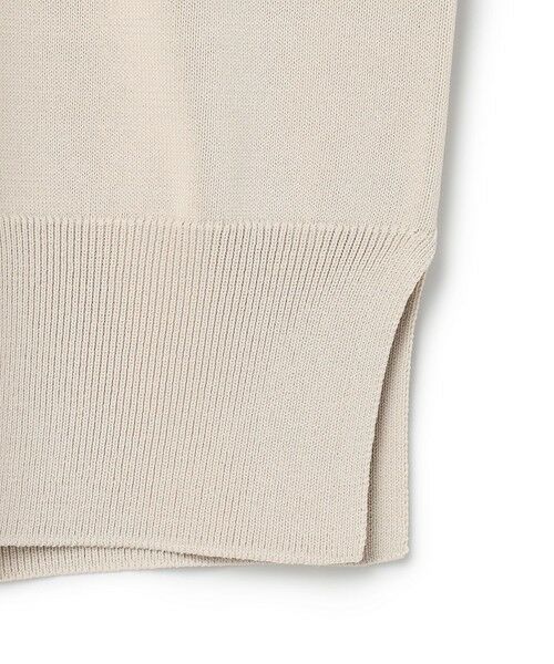 BEIGE, / ベイジ, ニット・セーター | 【WEB限定・洗える】LECERF / 異素材ドッキングストレッチニット | 詳細7