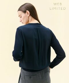 BEIGE, / ベイジ, ニット・セーター | 【WEB限定・洗える】LECERF / 異素材バックシアーストレッチニット