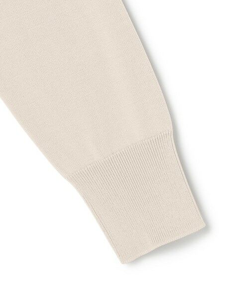 BEIGE, / ベイジ, ニット・セーター | 【WEB限定・洗える】LECERF / 異素材バックシアーストレッチニット | 詳細6