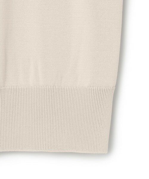 BEIGE, / ベイジ, ニット・セーター | 【WEB限定・洗える】LECERF / 異素材バックシアーストレッチニット | 詳細7