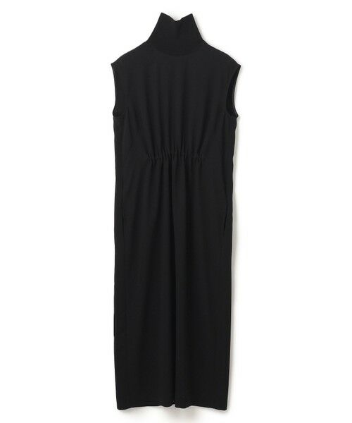 BEIGE, / ベイジ, ロング・マキシ丈ワンピース | 【洗える】FLEUR / ニットコンビハイネックノースリーブドレス | 詳細4