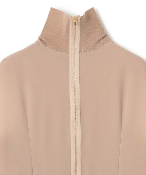 BEIGE, / ベイジ, ロング・マキシ丈ワンピース | 【洗える】FLEUR / ニットコンビハイネックノースリーブドレス | 詳細14