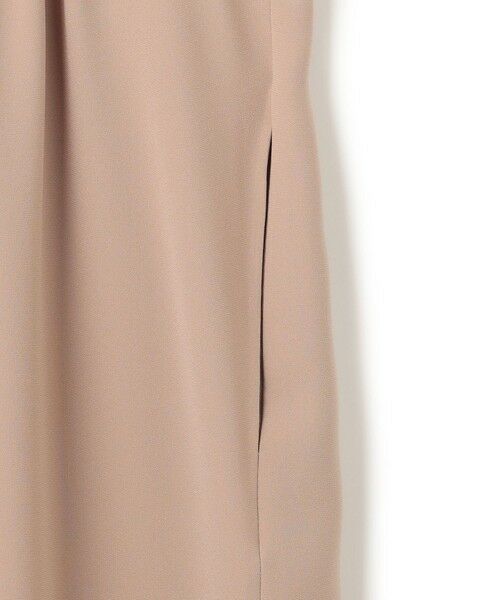 BEIGE, / ベイジ, ロング・マキシ丈ワンピース | 【洗える】FLEUR / ニットコンビハイネックノースリーブドレス | 詳細15