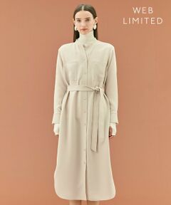 【WEB限定・洗える】DUPONT / ベルト付き3WAYワンピース