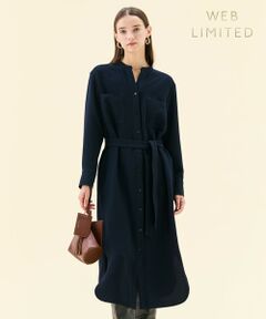 BEIGE, / ベイジ, ミニ丈・ひざ丈ワンピース | 【WEB限定・洗える】DUPONT / ベルト付き3WAYワンピース