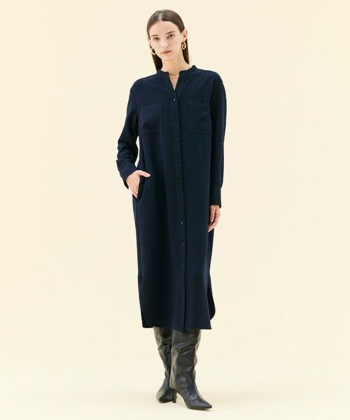 BEIGE, / ベイジ, ミニ丈・ひざ丈ワンピース | 【WEB限定・洗える】DUPONT / ベルト付き3WAYワンピース | 詳細17