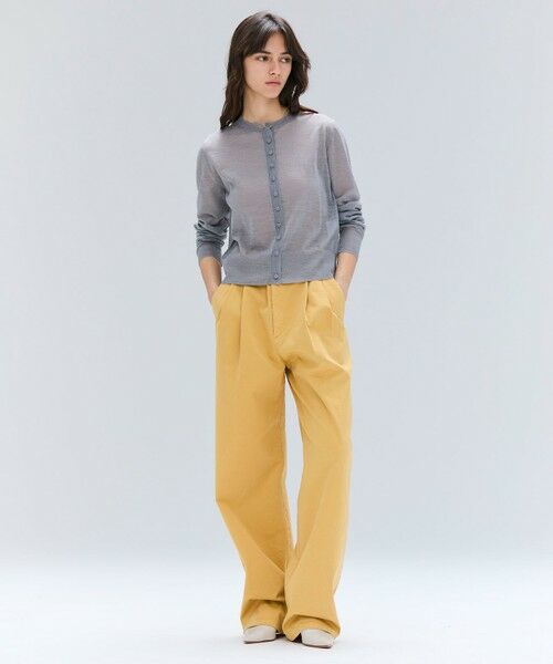 BEIGE, / ベイジ, その他パンツ | 【洗える・Oggi 11月号掲載】HAMLIN / コットンストレッチ2タックワイドパンツ | 詳細1
