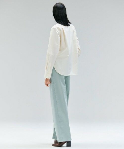 BEIGE, / ベイジ, その他パンツ | 【洗える・Oggi 11月号掲載】HAMLIN / コットンストレッチ2タックワイドパンツ | 詳細4