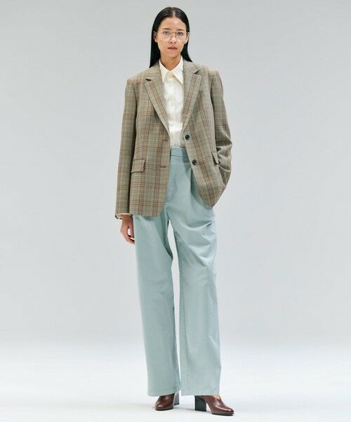 BEIGE, / ベイジ, その他パンツ | 【洗える・Oggi 11月号掲載】HAMLIN / コットンストレッチ2タックワイドパンツ | 詳細5