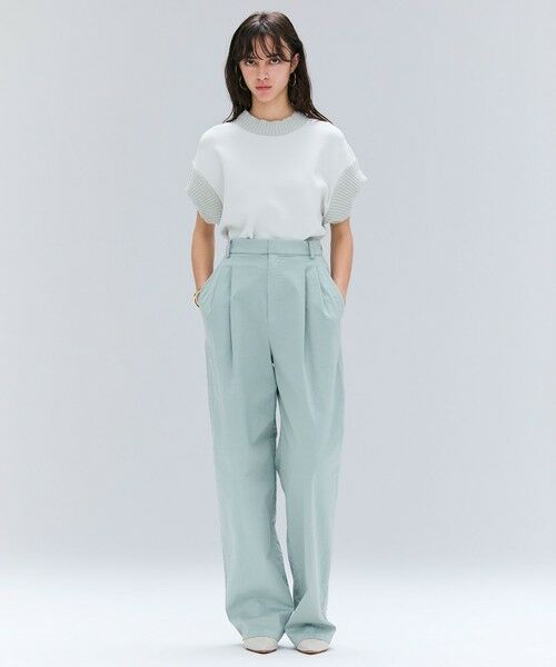 BEIGE, / ベイジ, その他パンツ | 【洗える・Oggi 11月号掲載】HAMLIN / コットンストレッチ2タックワイドパンツ | 詳細6