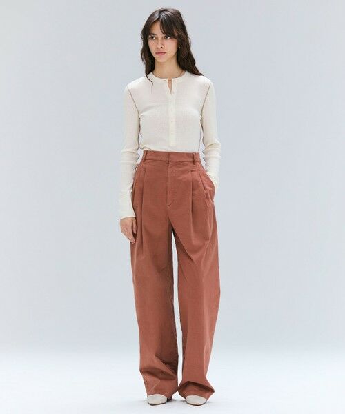 BEIGE, / ベイジ, その他パンツ | 【洗える・Oggi 11月号掲載】HAMLIN / コットンストレッチ2タックワイドパンツ | 詳細11