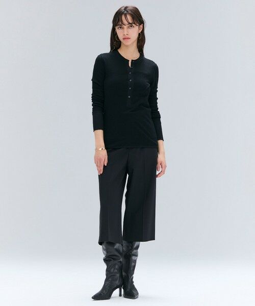 BEIGE, / ベイジ, その他パンツ | 【セットアップ対応・洗える】ZEPHYR / ウールライクハーフパンツ | 詳細17