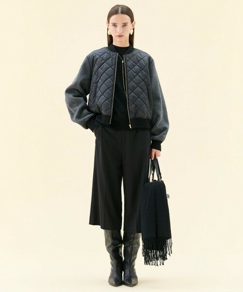 BEIGE, / ベイジ, その他パンツ | 【セットアップ対応・洗える】ZEPHYR / ウールライクハーフパンツ | 詳細18