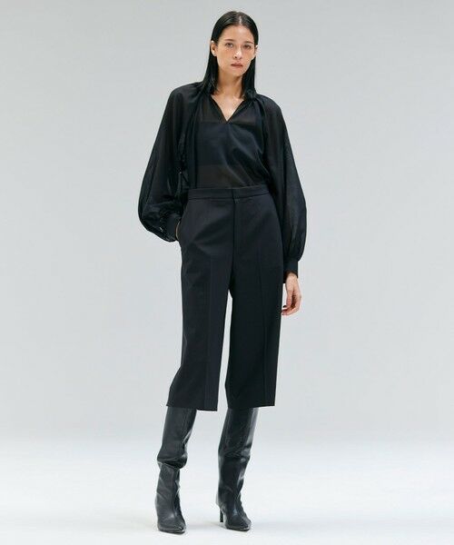 BEIGE, / ベイジ, その他パンツ | 【セットアップ対応・洗える】ZEPHYR / ウールライクハーフパンツ | 詳細15