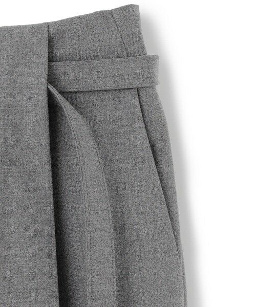 BEIGE, / ベイジ, その他パンツ | 【セットアップ対応・洗える・Precious 10月号掲載】ZEPHYR / ウールライクタックベルトワイドパンツ | 詳細19
