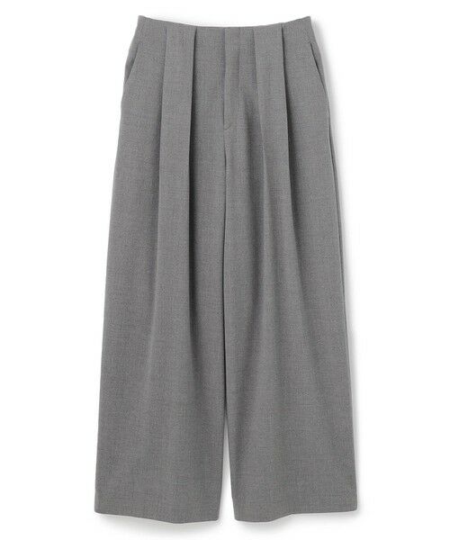 BEIGE, / ベイジ, その他パンツ | 【セットアップ対応・洗える・Precious 10月号掲載】ZEPHYR / ウールライクタックベルトワイドパンツ | 詳細22