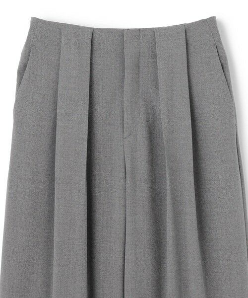 BEIGE, / ベイジ, その他パンツ | 【セットアップ対応・洗える・Precious 10月号掲載】ZEPHYR / ウールライクタックベルトワイドパンツ | 詳細23