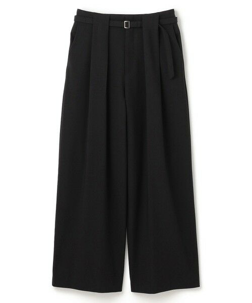 BEIGE, / ベイジ, その他パンツ | 【セットアップ対応・洗える・Precious 10月号掲載】ZEPHYR / ウールライクタックベルトワイドパンツ | 詳細25