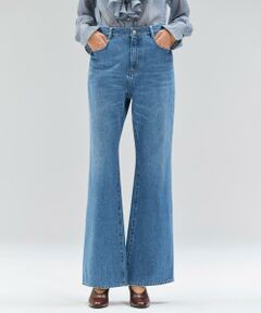 BEIGE, / ベイジ, デニムパンツ | 【洗える・Oggi 11月号掲載】NAVIGLIO / フレアシルエットデニムパンツ