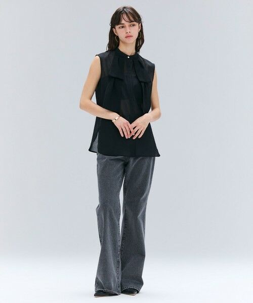 BEIGE, / ベイジ, デニムパンツ | 【洗える・Oggi 11月号掲載】NAVIGLIO / フレアシルエットデニムパンツ | 詳細19