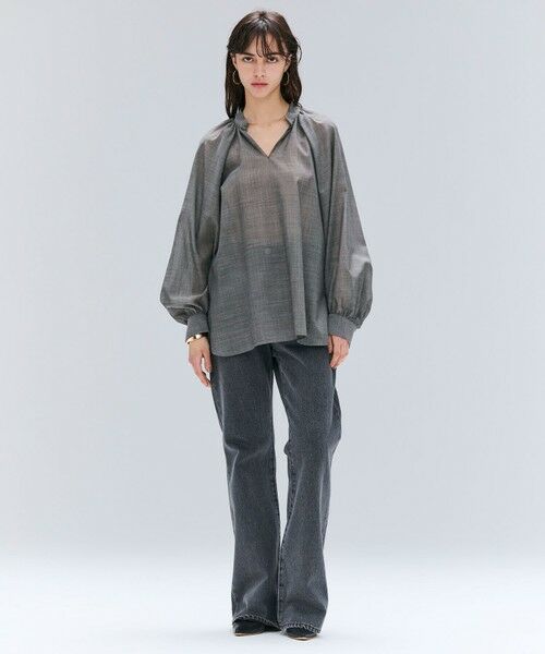 BEIGE, / ベイジ, デニムパンツ | 【洗える・Oggi 11月号掲載】NAVIGLIO / フレアシルエットデニムパンツ | 詳細21