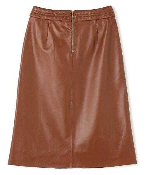 BEIGE, / ベイジ, ミニ・ひざ丈スカート | 【Precious 9月号掲載】CLYDE / ステッチベルトラムレザースカート | 詳細7