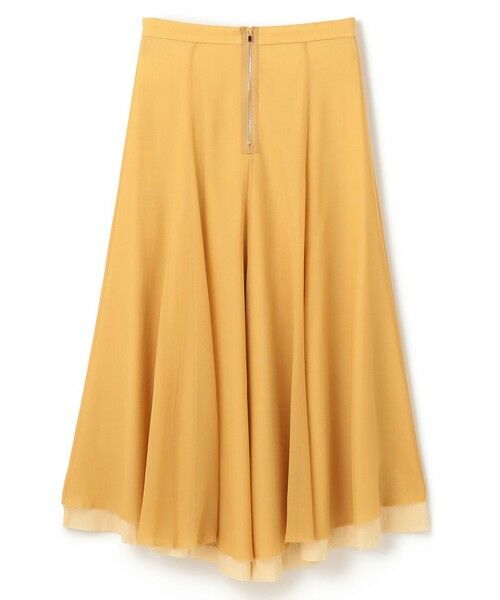 BEIGE, / ベイジ, ミニ・ひざ丈スカート | PINE / ウールレイヤードフレアスカート | 詳細7