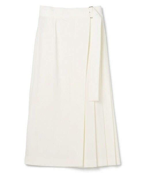 BEIGE, / ベイジ, ミニ・ひざ丈スカート | 【セットアップ対応・洗える・BAILA 11月号掲載】ZEPHYR / ウールライクアシンメトリープリーツスカート | 詳細3