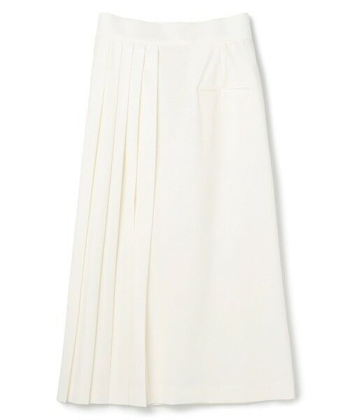 BEIGE, / ベイジ, ミニ・ひざ丈スカート | 【セットアップ対応・洗える・BAILA 11月号掲載】ZEPHYR / ウールライクアシンメトリープリーツスカート | 詳細4