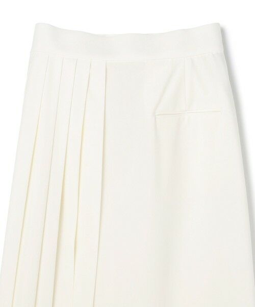 BEIGE, / ベイジ, ミニ・ひざ丈スカート | 【セットアップ対応・洗える・BAILA 11月号掲載】ZEPHYR / ウールライクアシンメトリープリーツスカート | 詳細6