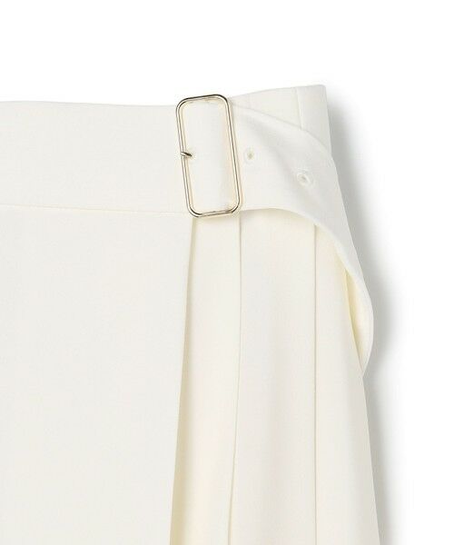 BEIGE, / ベイジ, ミニ・ひざ丈スカート | 【セットアップ対応・洗える・BAILA 11月号掲載】ZEPHYR / ウールライクアシンメトリープリーツスカート | 詳細7