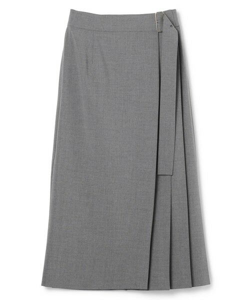 BEIGE, / ベイジ, ミニ・ひざ丈スカート | 【セットアップ対応・洗える・BAILA 11月号掲載】ZEPHYR / ウールライクアシンメトリープリーツスカート | 詳細13