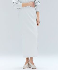 BEIGE, / ベイジ, ミニ・ひざ丈スカート | 【洗える】LAURA / ドライタッチIラインニットスカート