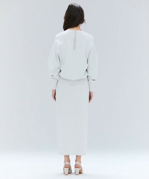 BEIGE, / ベイジ, ミニ・ひざ丈スカート | 【洗える】LAURA / ドライタッチIラインニットスカート | 詳細2