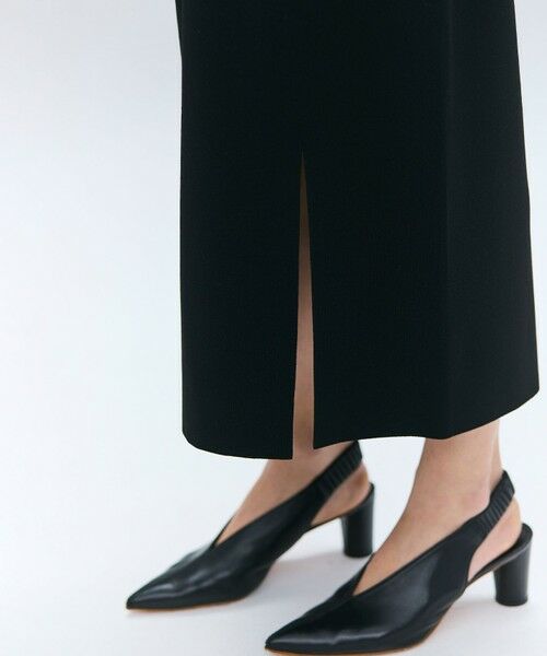 BEIGE, / ベイジ, ミニ・ひざ丈スカート | 【洗える】LAURA / ドライタッチIラインニットスカート | 詳細4