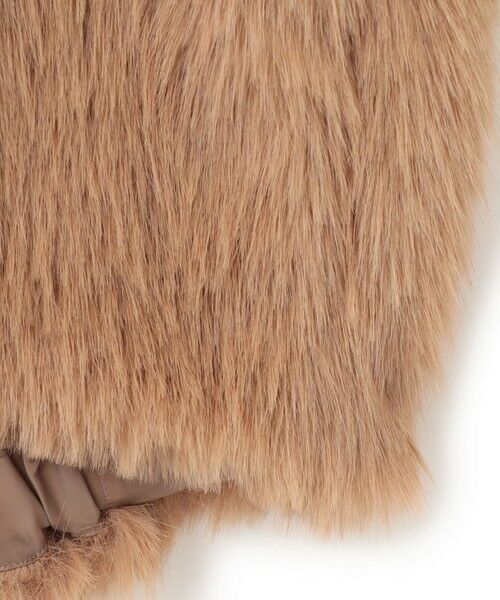 BEIGE, / ベイジ, ベスト | 【Precious 11月号掲載】ELSA / フェイクファージレ | 詳細11