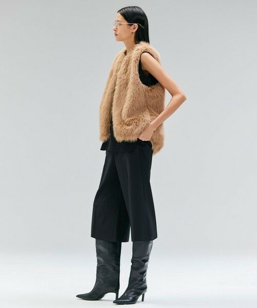 BEIGE, / ベイジ, ベスト | 【Precious 11月号掲載】ELSA / フェイクファージレ | 詳細5