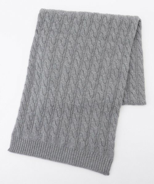 BEIGE, / ベイジ, マフラー・ショール・スヌード・ストール | 【洗える】SEDONA / ウールカシミヤケーブルストール | 詳細7
