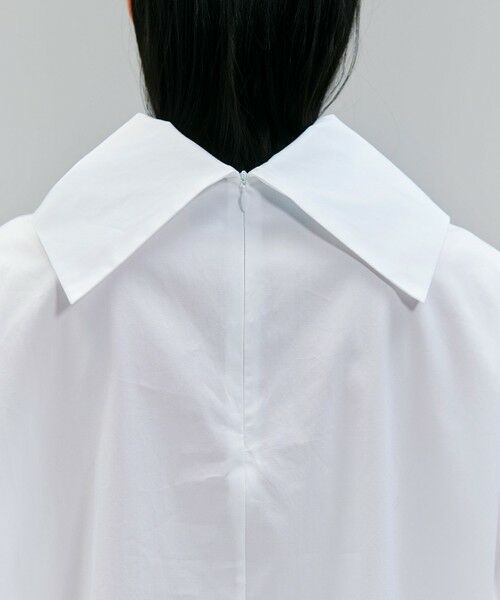 BEIGE, / ベイジ, シャツ・ブラウス | 【洗える】PERRY / コットンロールカラープルオーバーブラウス | 詳細2