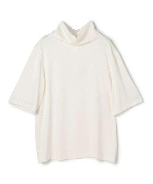 BEIGE, / ベイジ, シャツ・ブラウス | 【洗える・Precious 11月号掲載】LLOYD / ハンマーサテンロールカラー半袖ブラウス | 詳細5