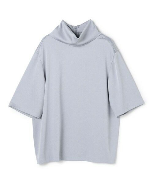 BEIGE, / ベイジ, シャツ・ブラウス | 【洗える・Precious 11月号掲載】LLOYD / ハンマーサテンロールカラー半袖ブラウス | 詳細9