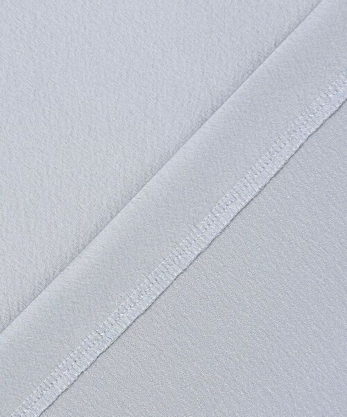 BEIGE, / ベイジ, シャツ・ブラウス | 【洗える・Precious 11月号掲載】LLOYD / ハンマーサテンロールカラー半袖ブラウス | 詳細16