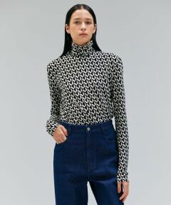 BEIGE, / ベイジ, シャツ・ブラウス | 【洗える】MODESTO / ジャージーストレッチタートルトップス